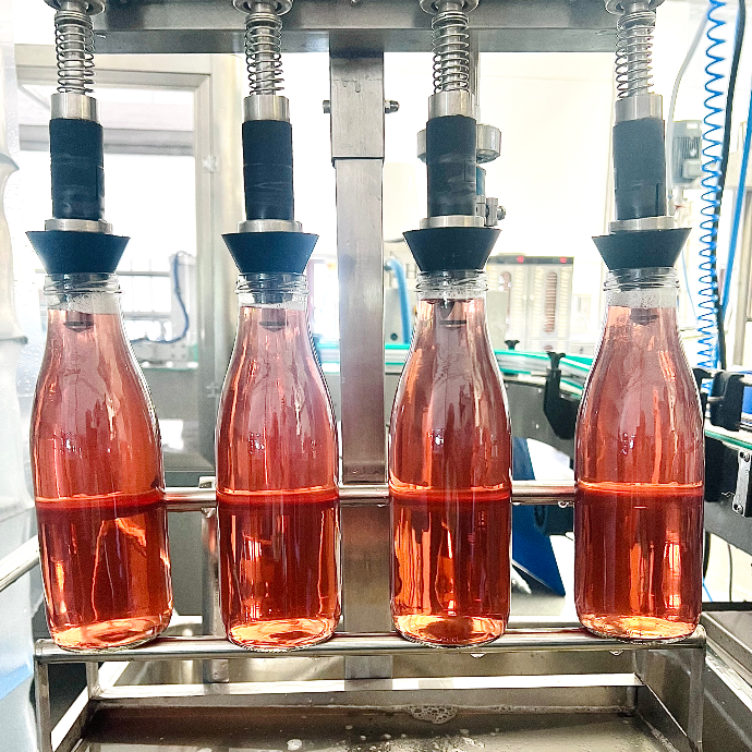 embouteillage jus de raisin pour les domaines viticoles