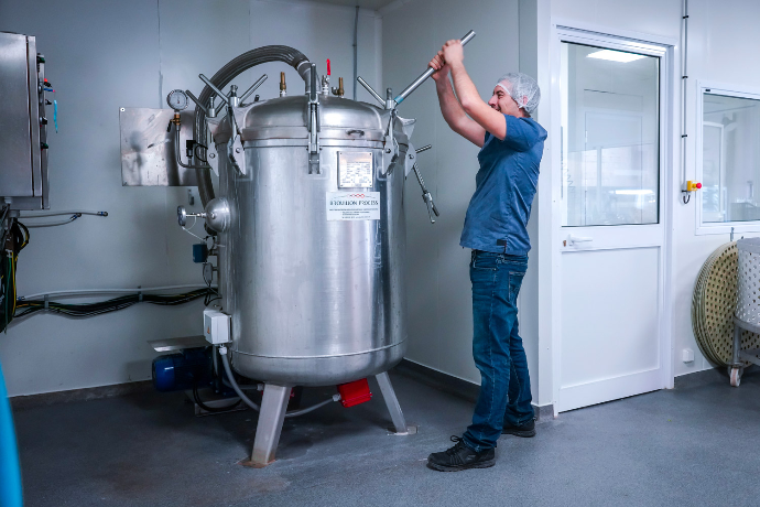 tunnel de pasteurisation jus de raisin